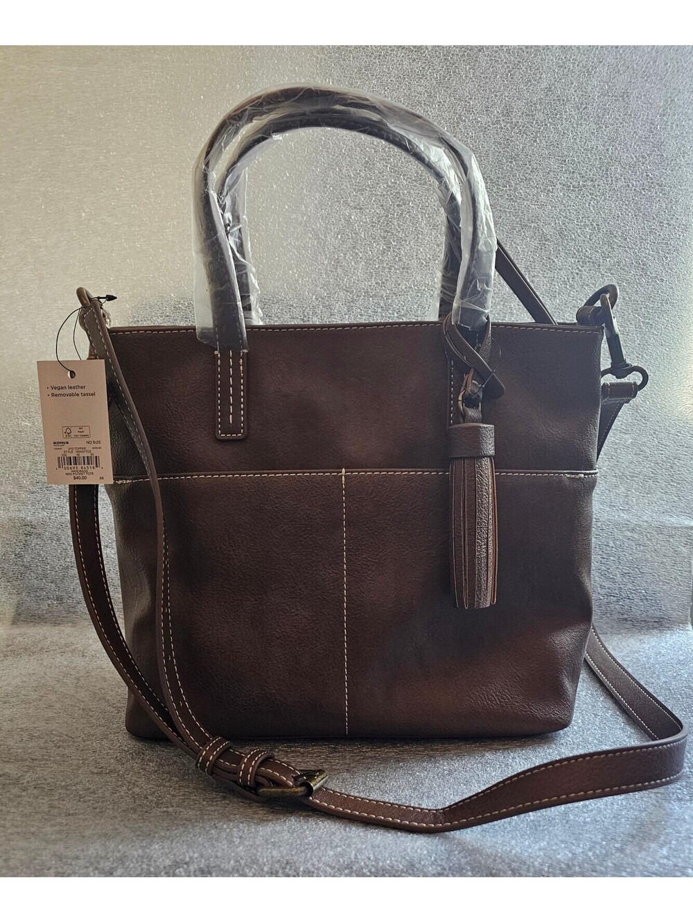 Sonoma Convertible Top Handle Purse - New w/ Tags